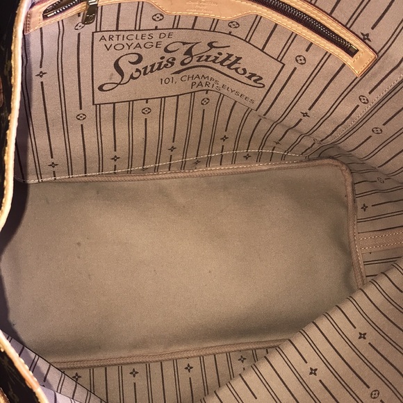 🌟BIGGEST🌟NEVERFULL GM TOTE LOUIS VUITTON - Picture 12 of 16